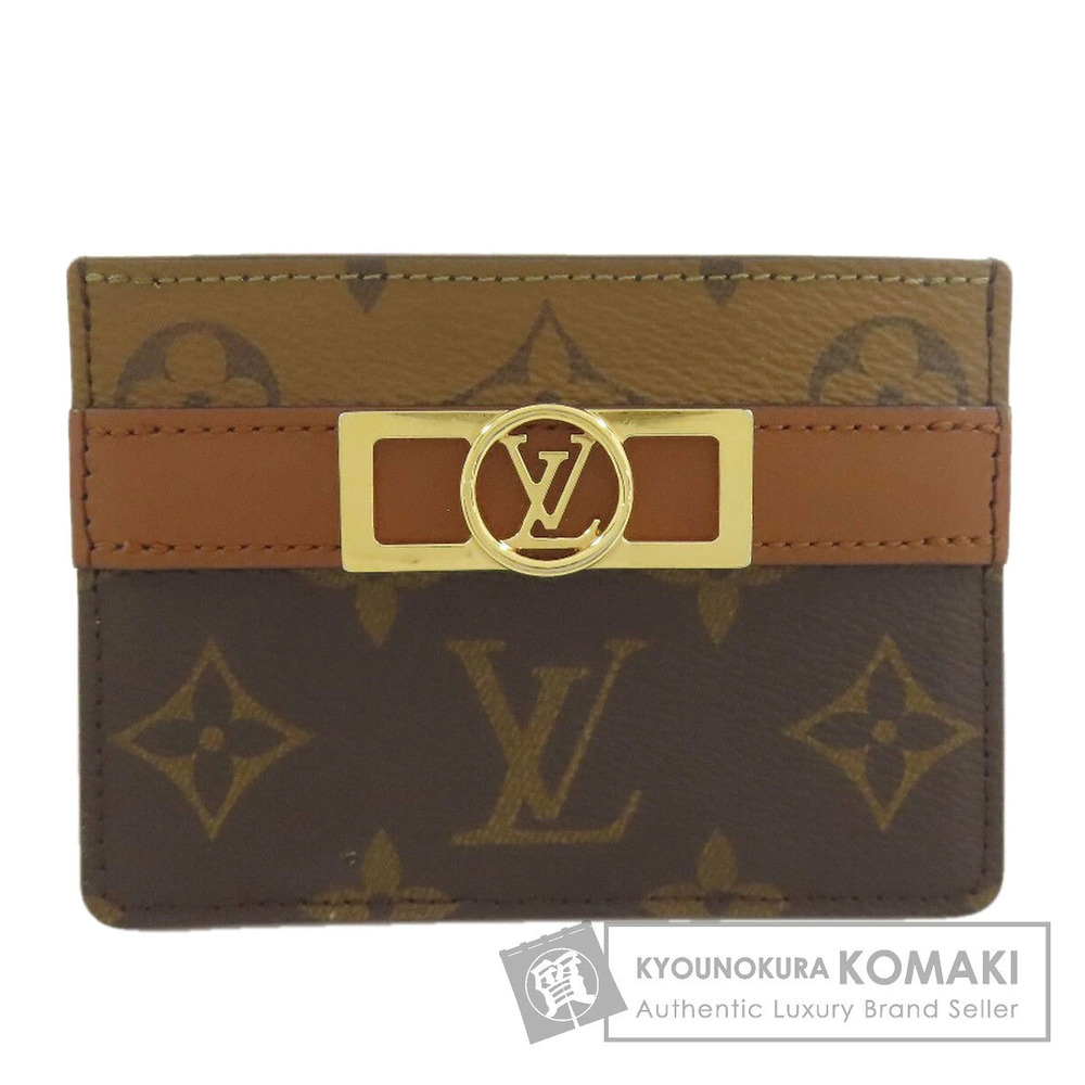 Louis Vuitton Portecarte Dauphine Card Case Wallet Monogram Canvas